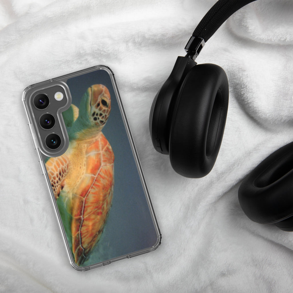 Sea Turtle Clear Case for Samsung® Galaxy S23, S23 Plus and S23 Ultra - Snugoma