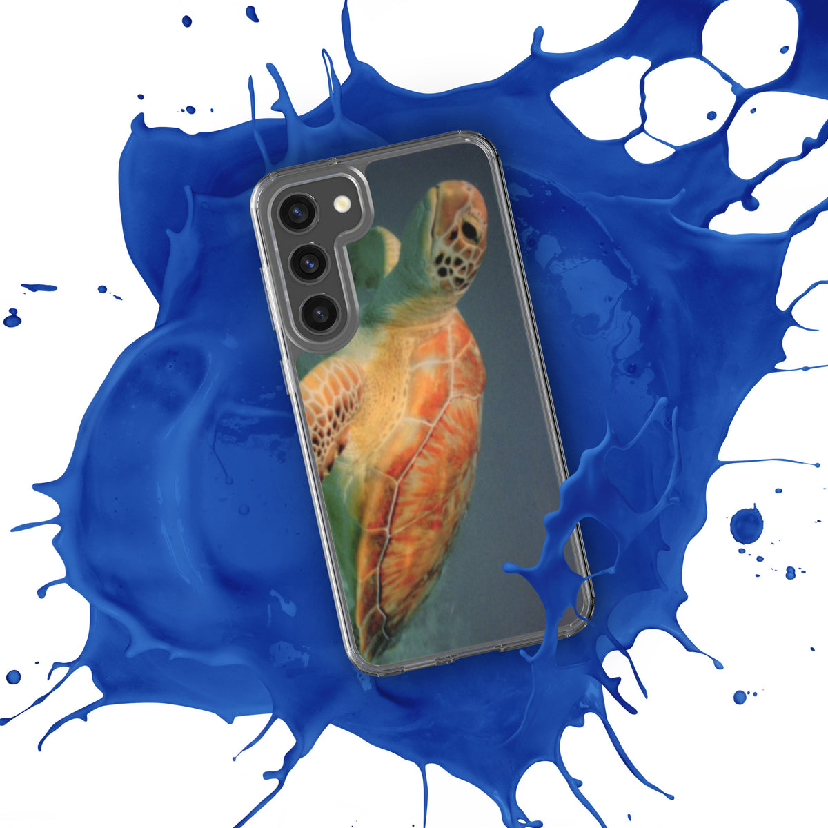 Sea Turtle Clear Case for Samsung® Galaxy S23, S23 Plus and S23 Ultra - Snugoma