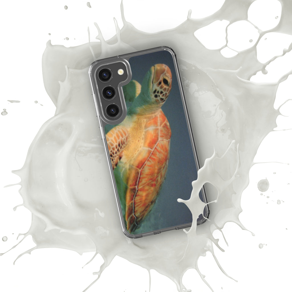 Sea Turtle Clear Case for Samsung® Galaxy S23, S23 Plus and S23 Ultra - Snugoma