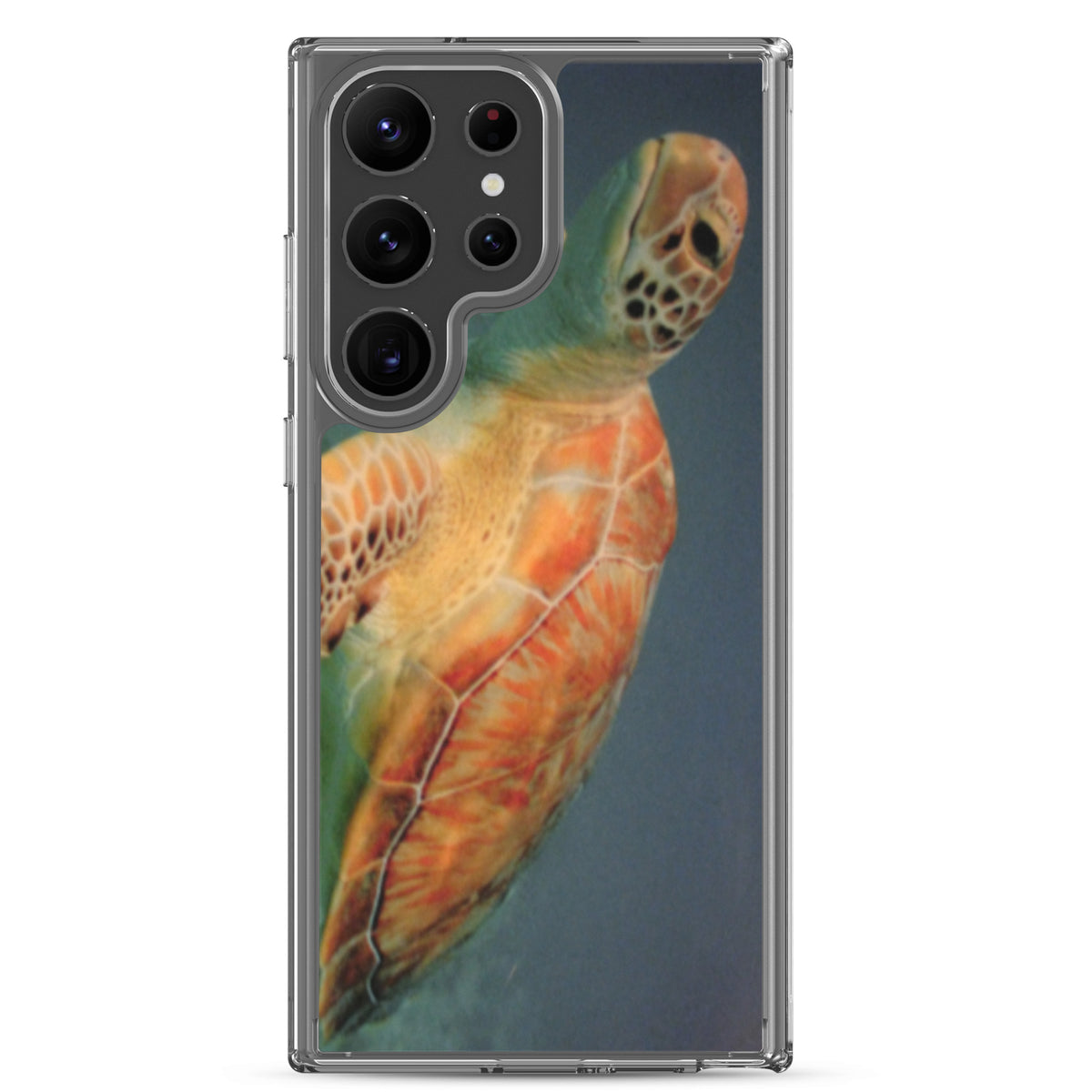 Sea Turtle Clear Case for Samsung® Galaxy S23, S23 Plus and S23 Ultra - Snugoma