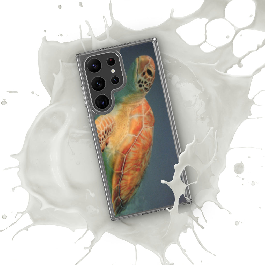 Sea Turtle Clear Case for Samsung® Galaxy S23, S23 Plus and S23 Ultra - Snugoma
