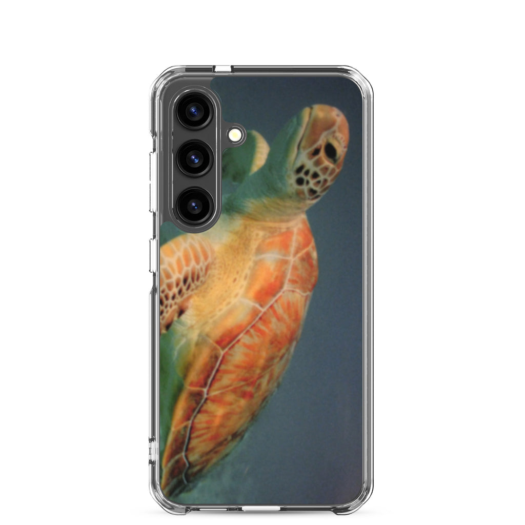 Sea Turtle Clear Case for Samsung® Galaxy S24, S24 Plus and S24 Ultra - Snugoma