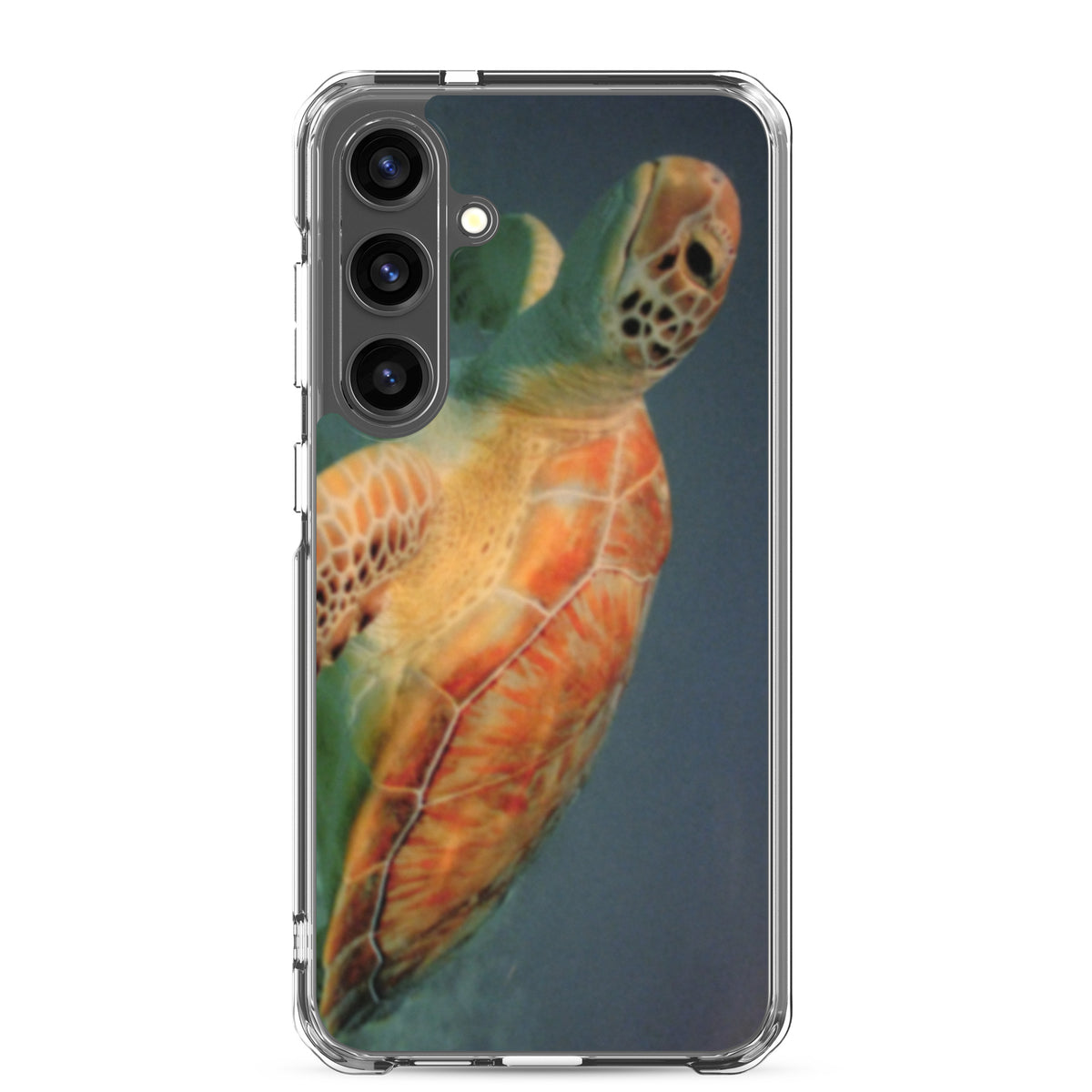 Sea Turtle Clear Case for Samsung® Galaxy S24, S24 Plus and S24 Ultra - Snugoma
