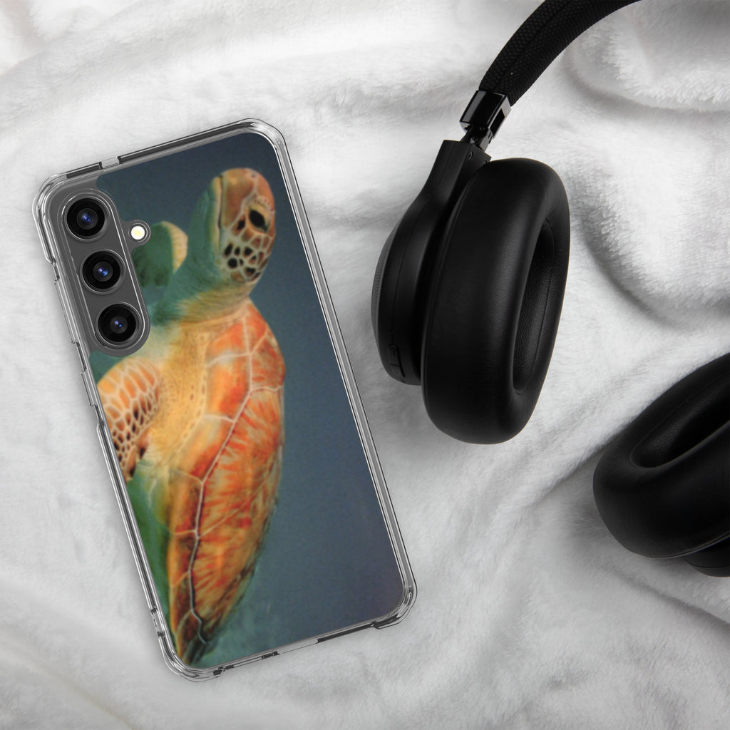 Sea Turtle Clear Case for Samsung® Galaxy S24, S24 Plus and S24 Ultra - Snugoma
