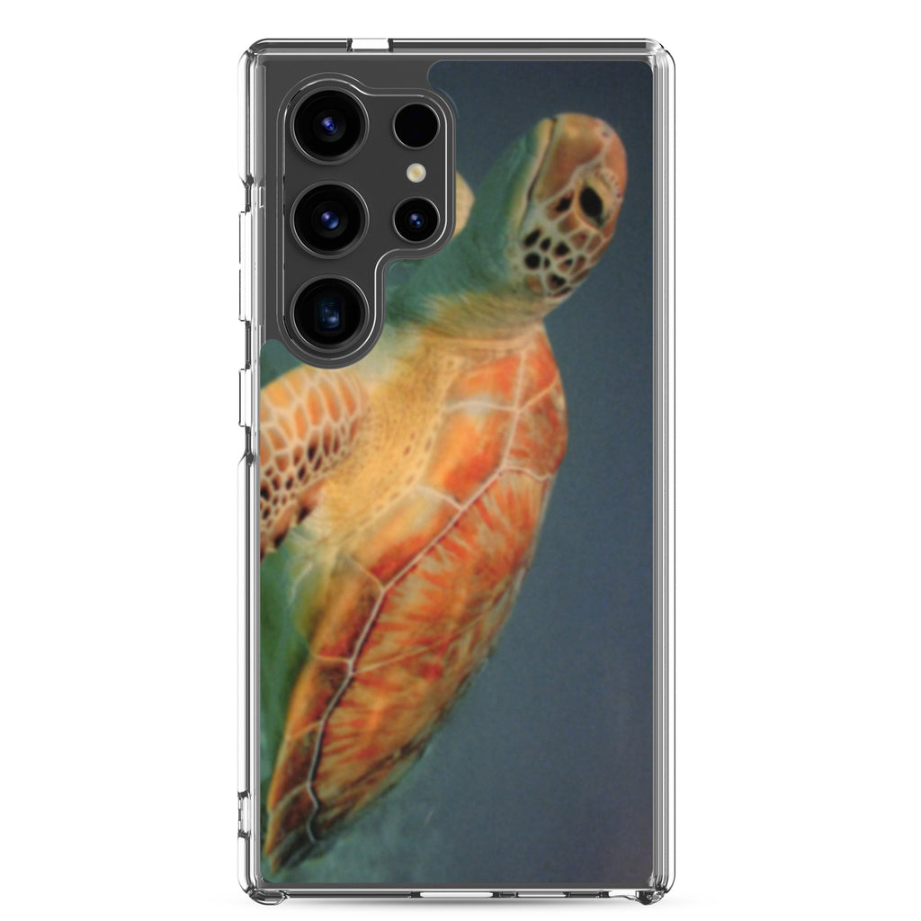 Sea Turtle Clear Case for Samsung® Galaxy S24, S24 Plus and S24 Ultra - Snugoma