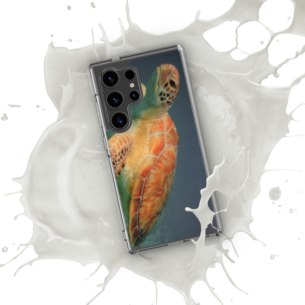 Sea Turtle Clear Case for Samsung® Galaxy S24, S24 Plus and S24 Ultra - Snugoma