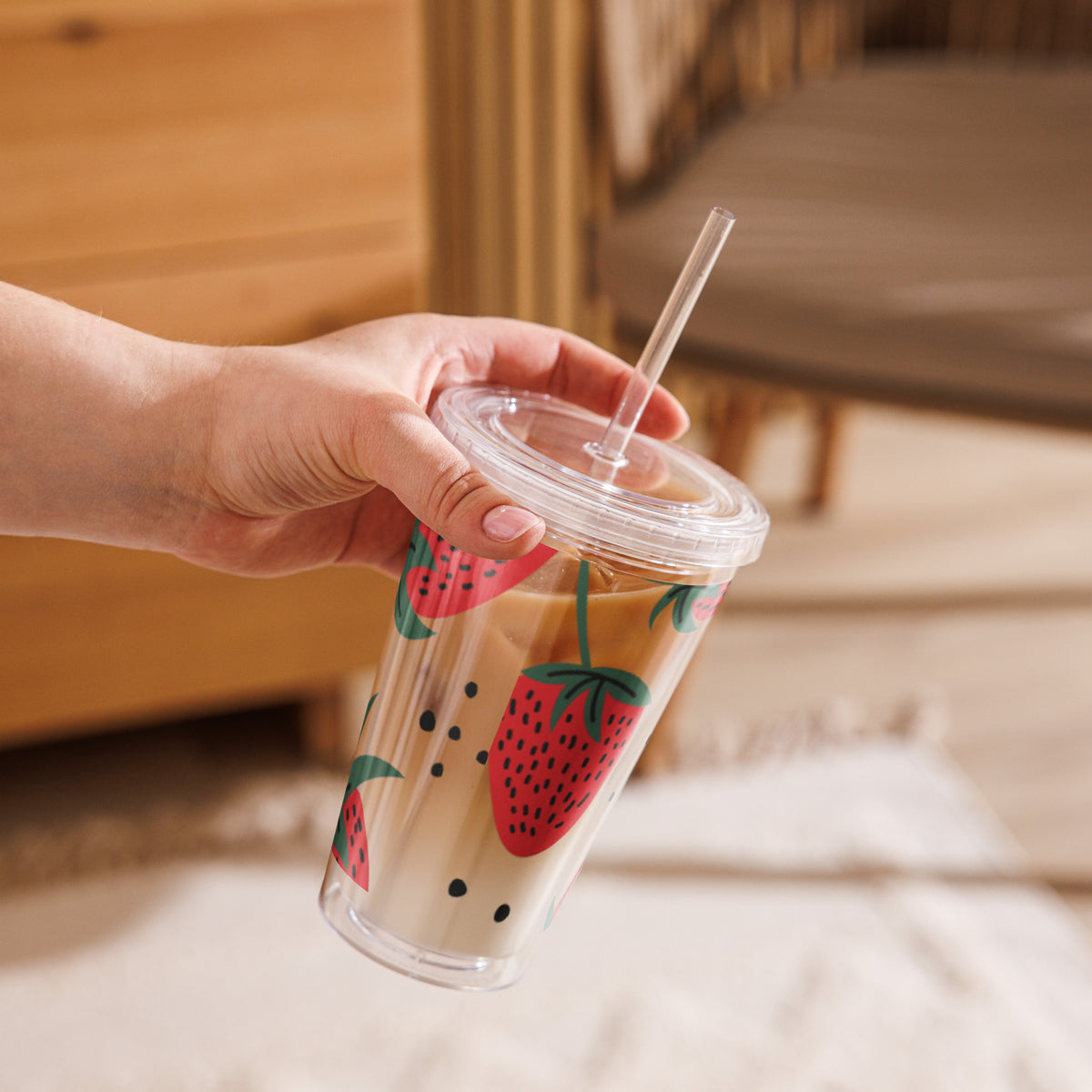 Clear Plastic Tumbler - Snugoma