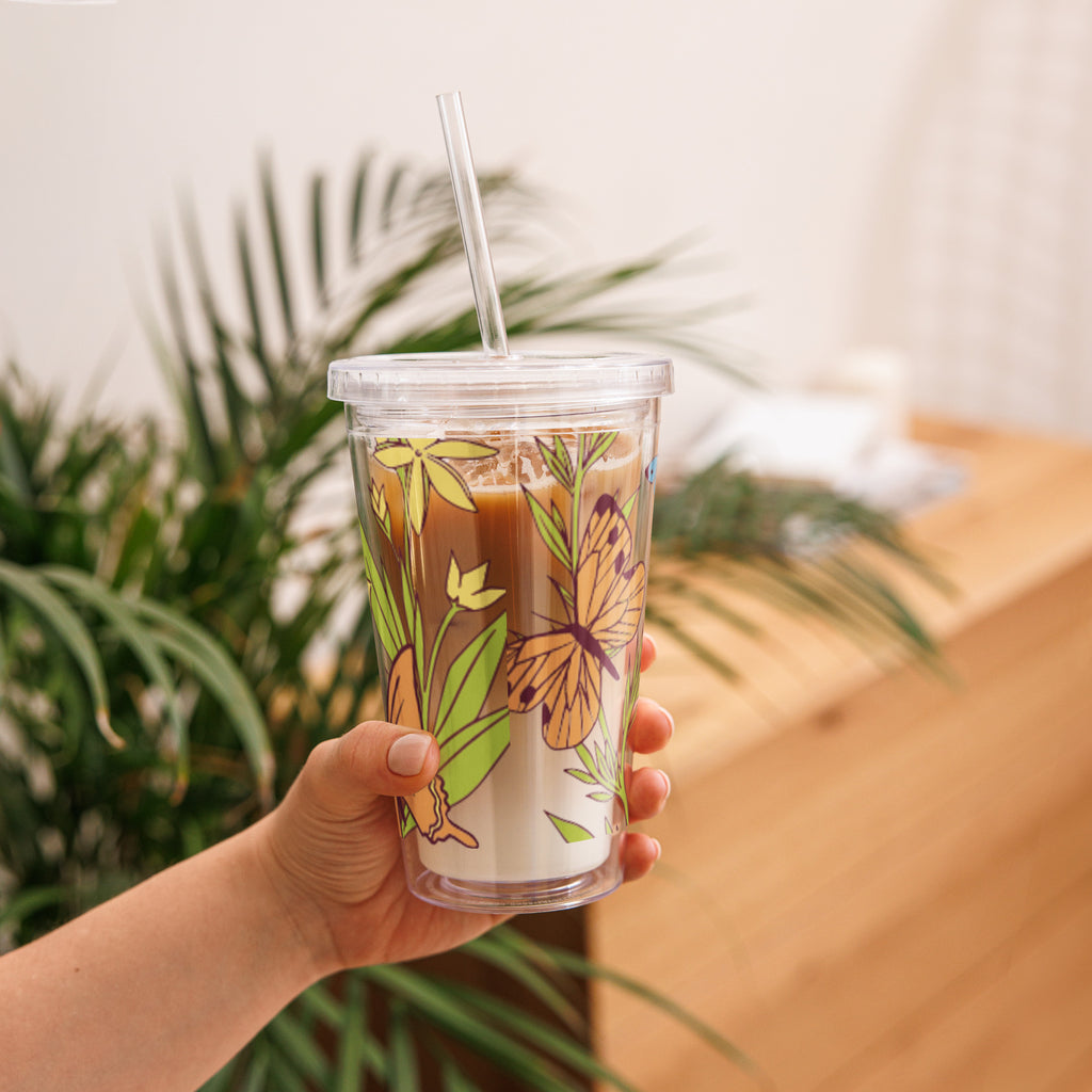 Clear Plastic Tumbler - Snugoma