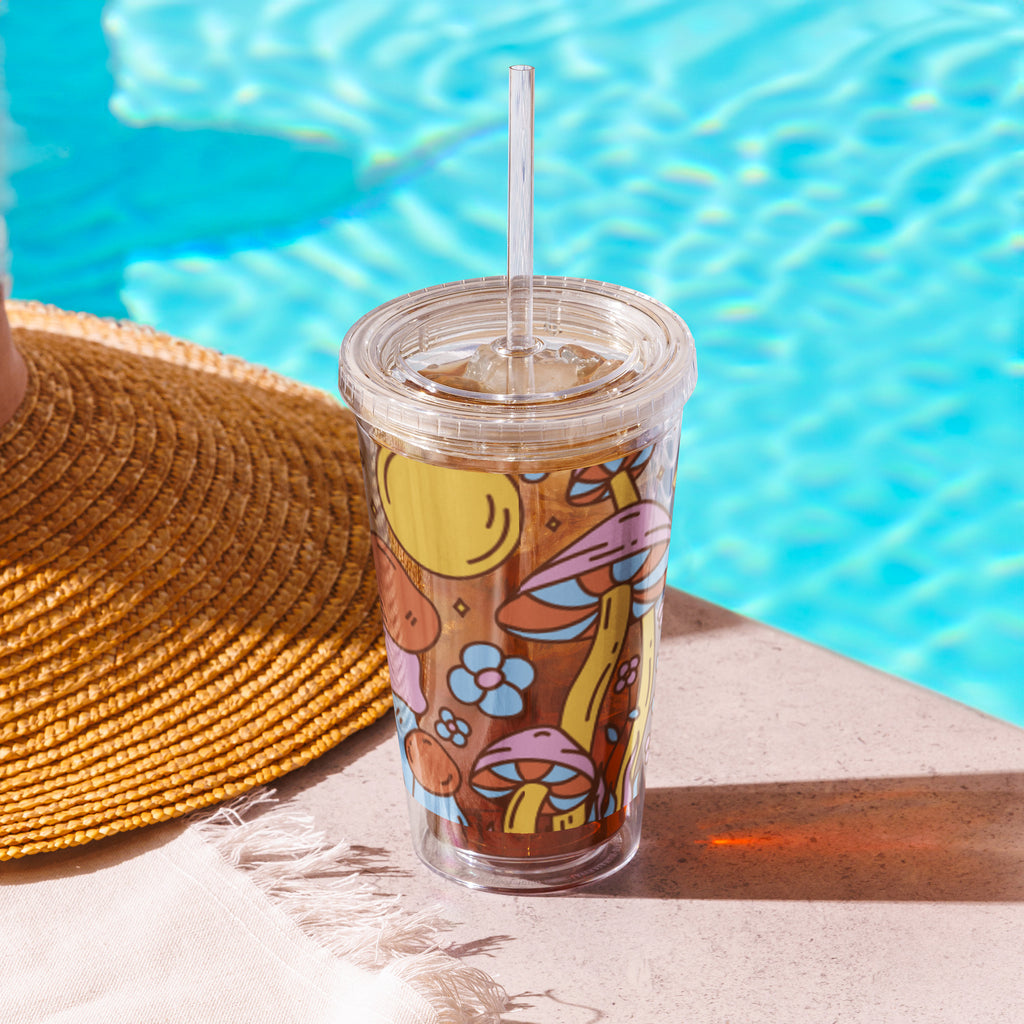 Clear Plastic Tumbler - Snugoma