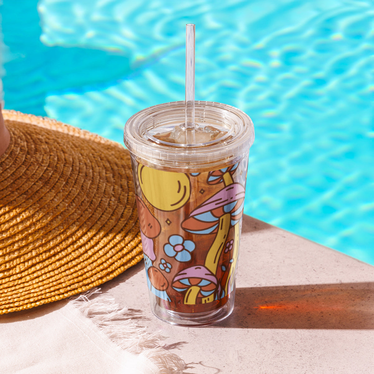 Clear Plastic Tumbler - Snugoma