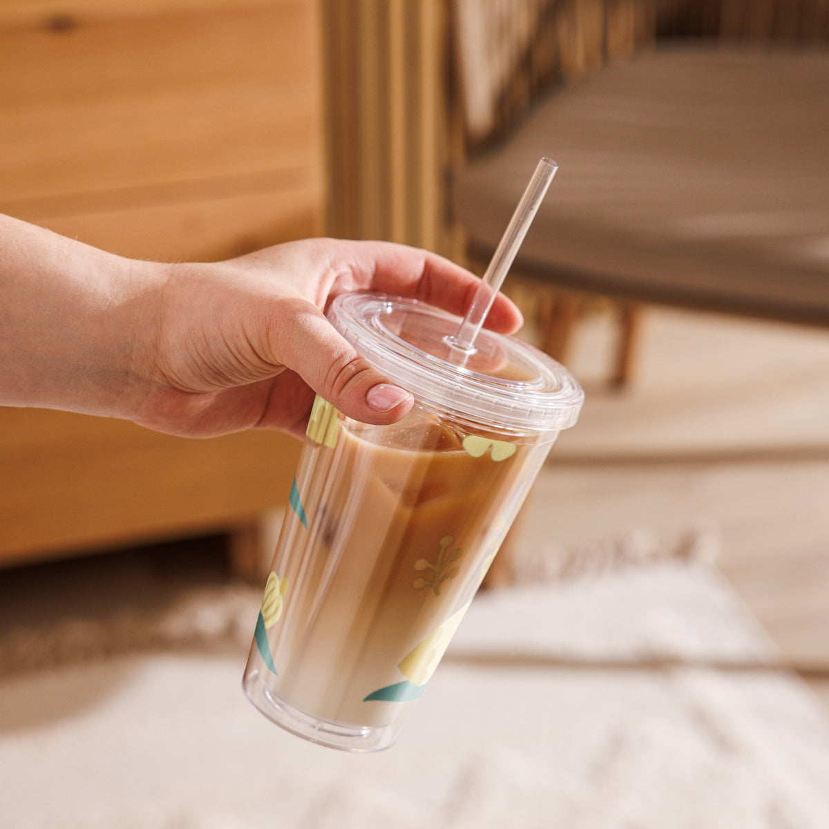 Clear Plastic Tumbler - Snugoma