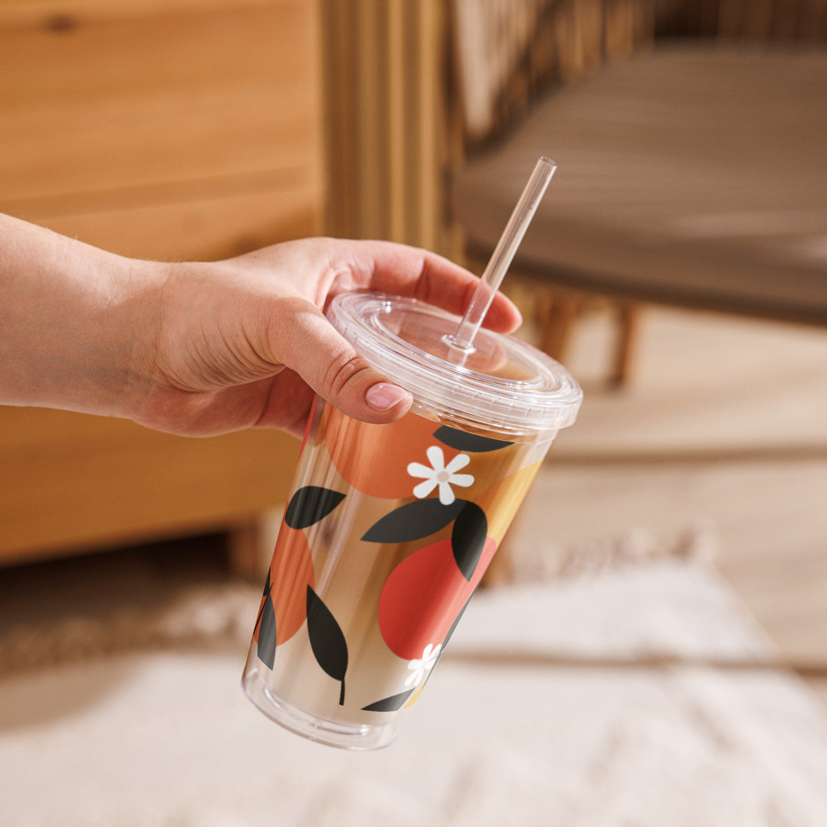 Clear Plastic Tumbler - Snugoma