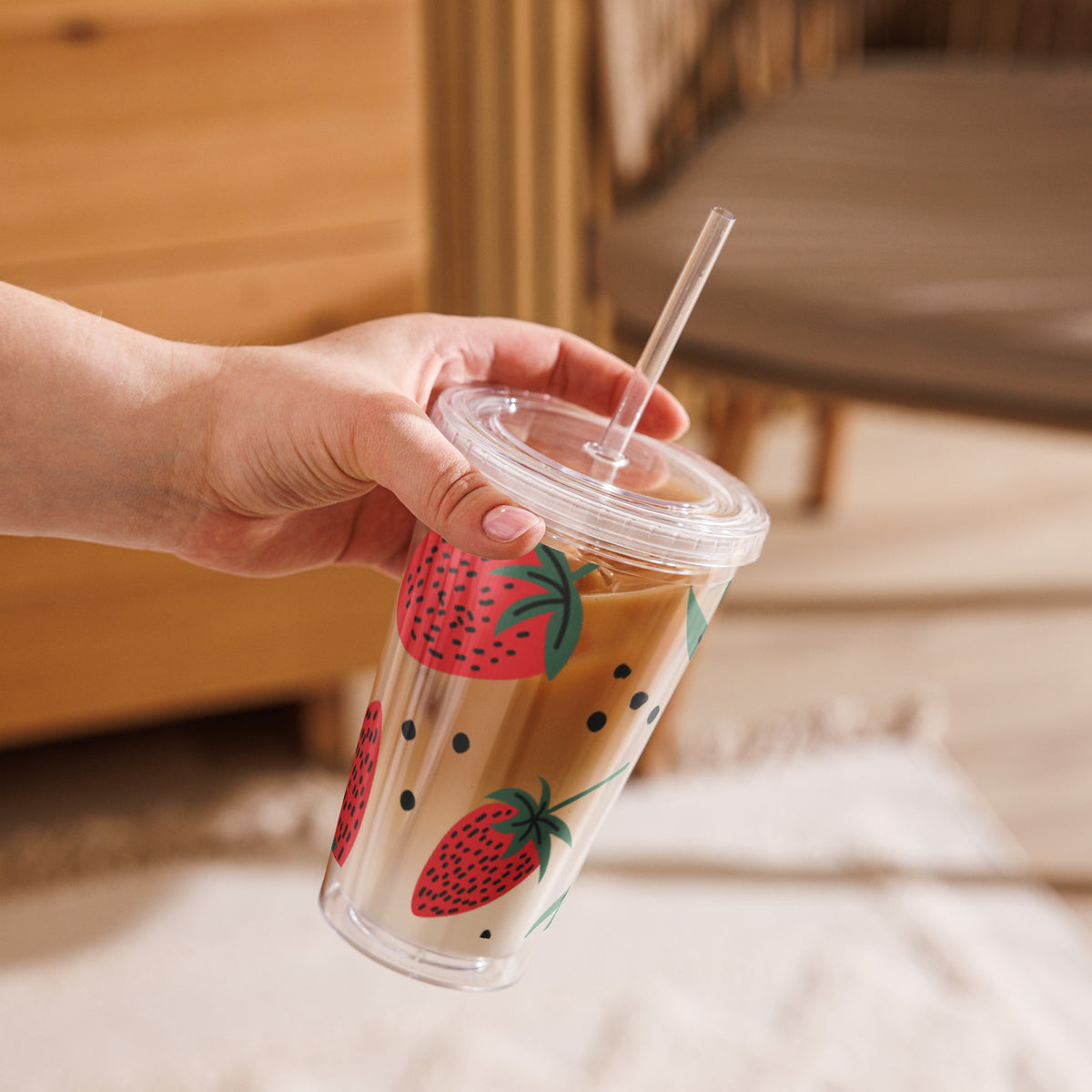 Clear Plastic Tumbler - Snugoma