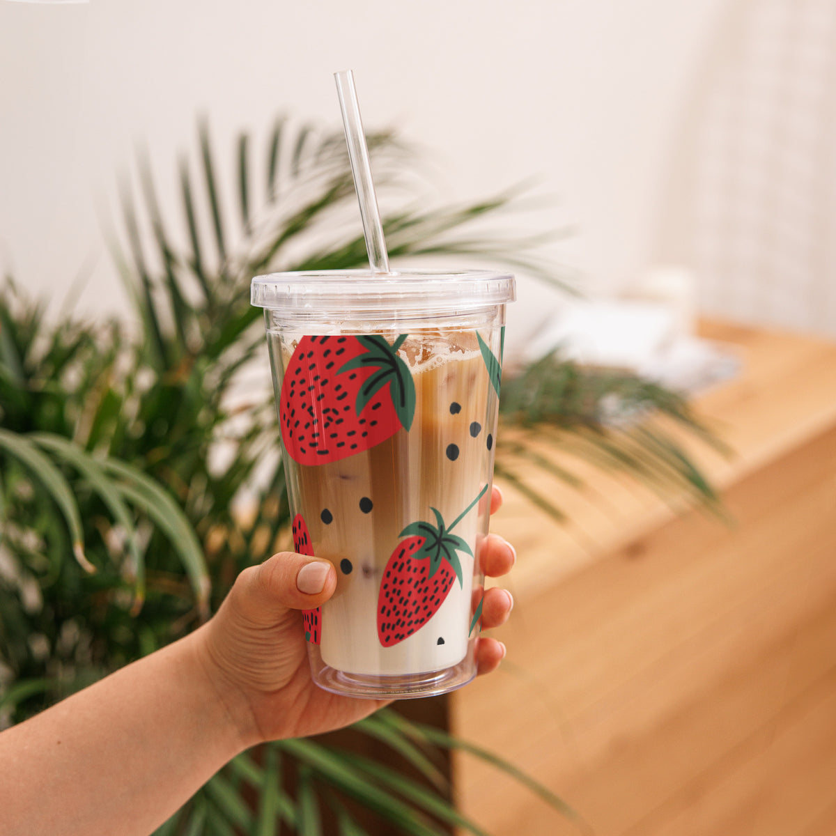Clear Plastic Tumbler - Snugoma