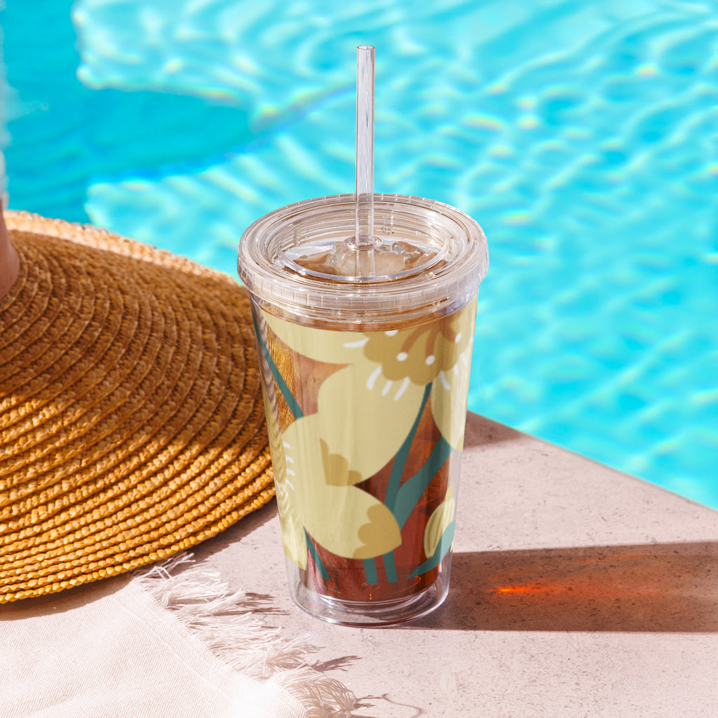 Clear Plastic Tumbler - Snugoma
