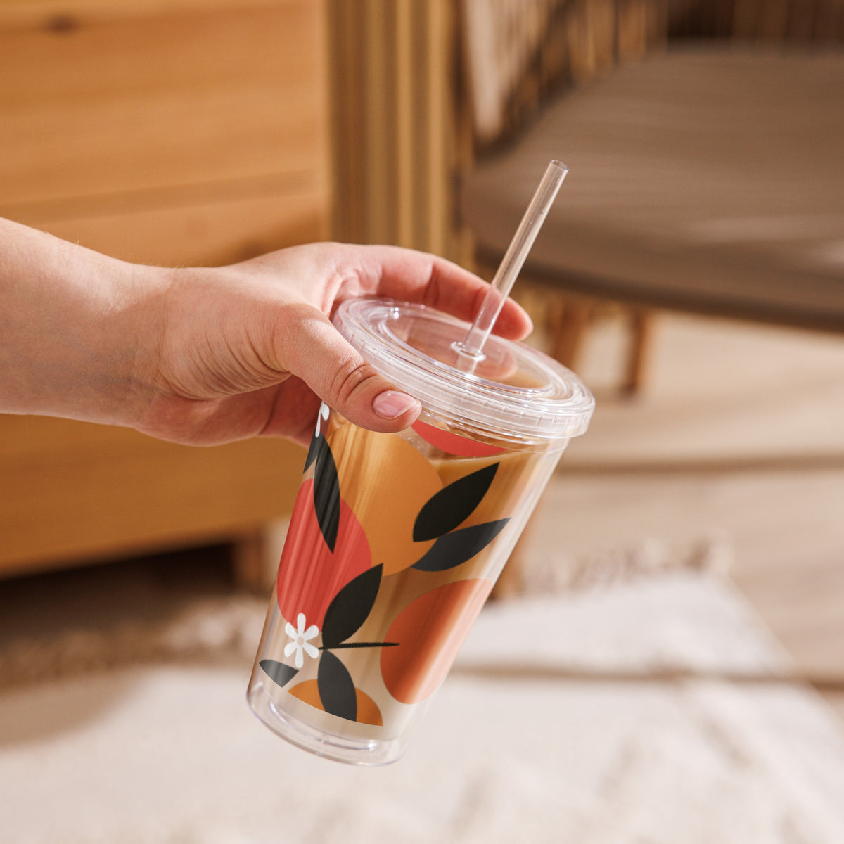 Clear Plastic Tumbler - Snugoma