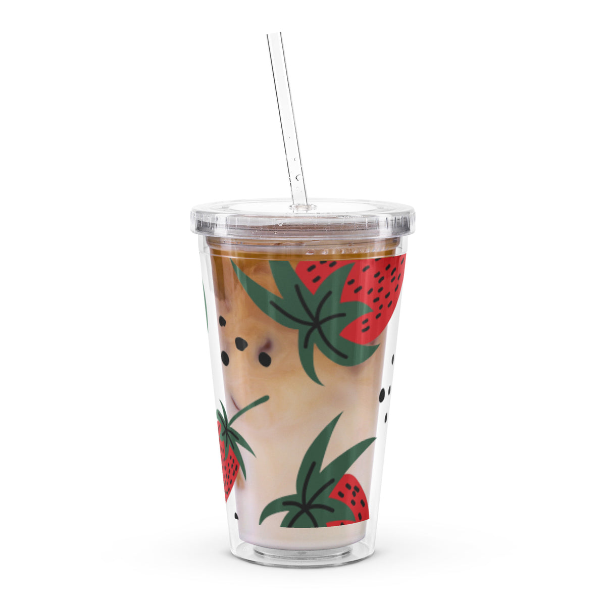 Clear Plastic Tumbler - Snugoma