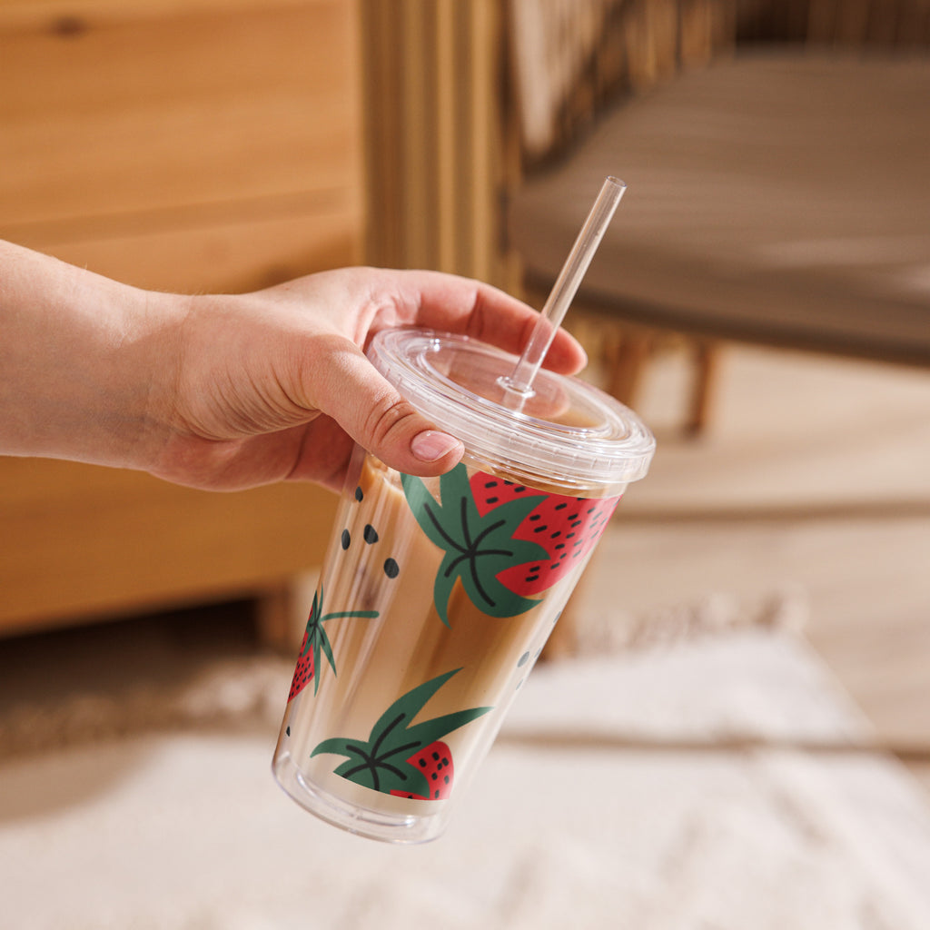 Clear Plastic Tumbler - Snugoma