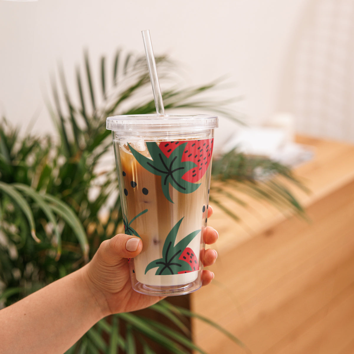 Clear Plastic Tumbler - Snugoma