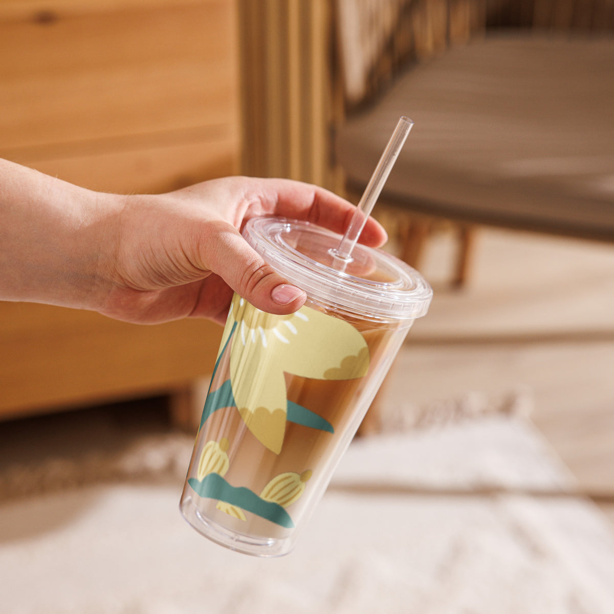 Clear Plastic Tumbler - Snugoma