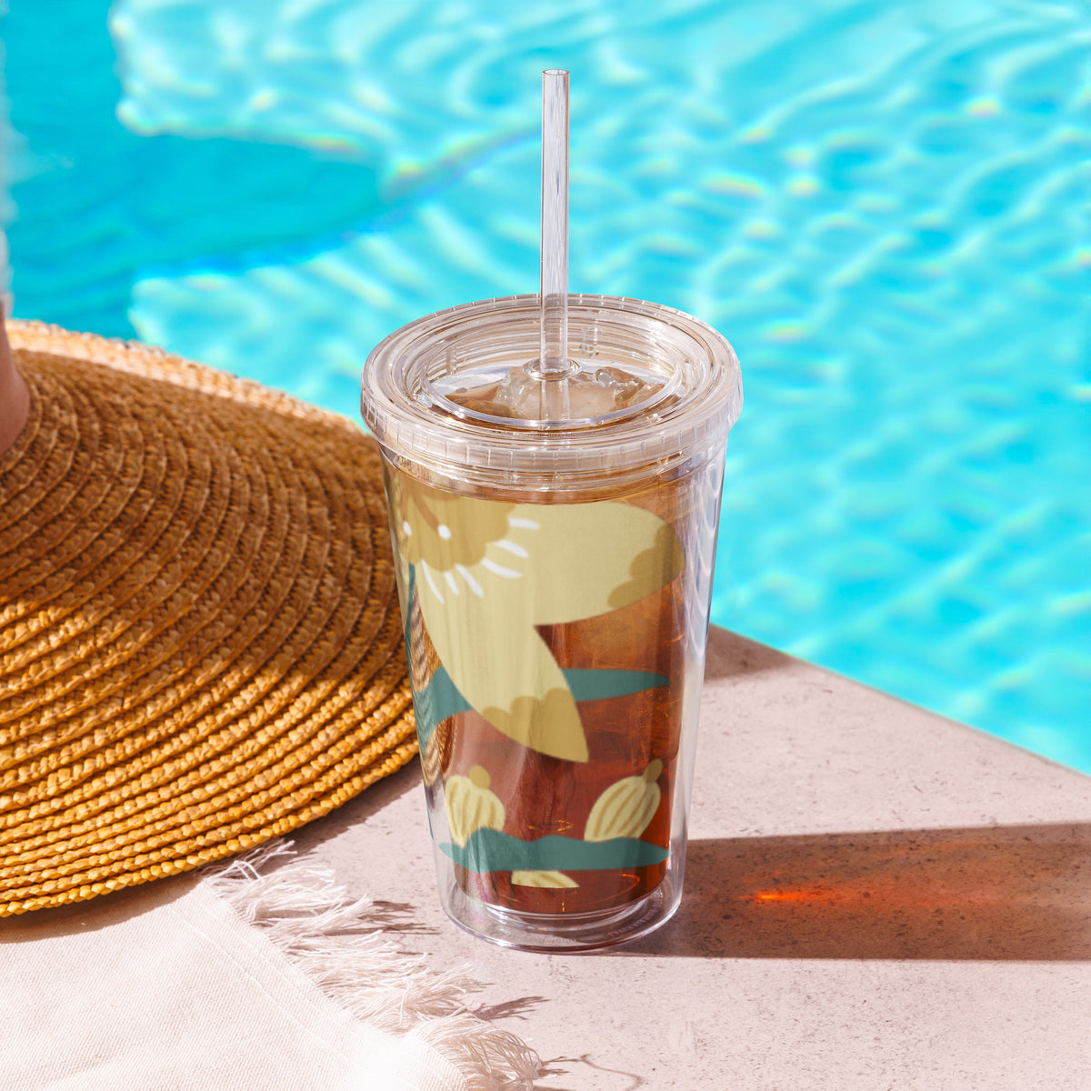 Clear Plastic Tumbler - Snugoma