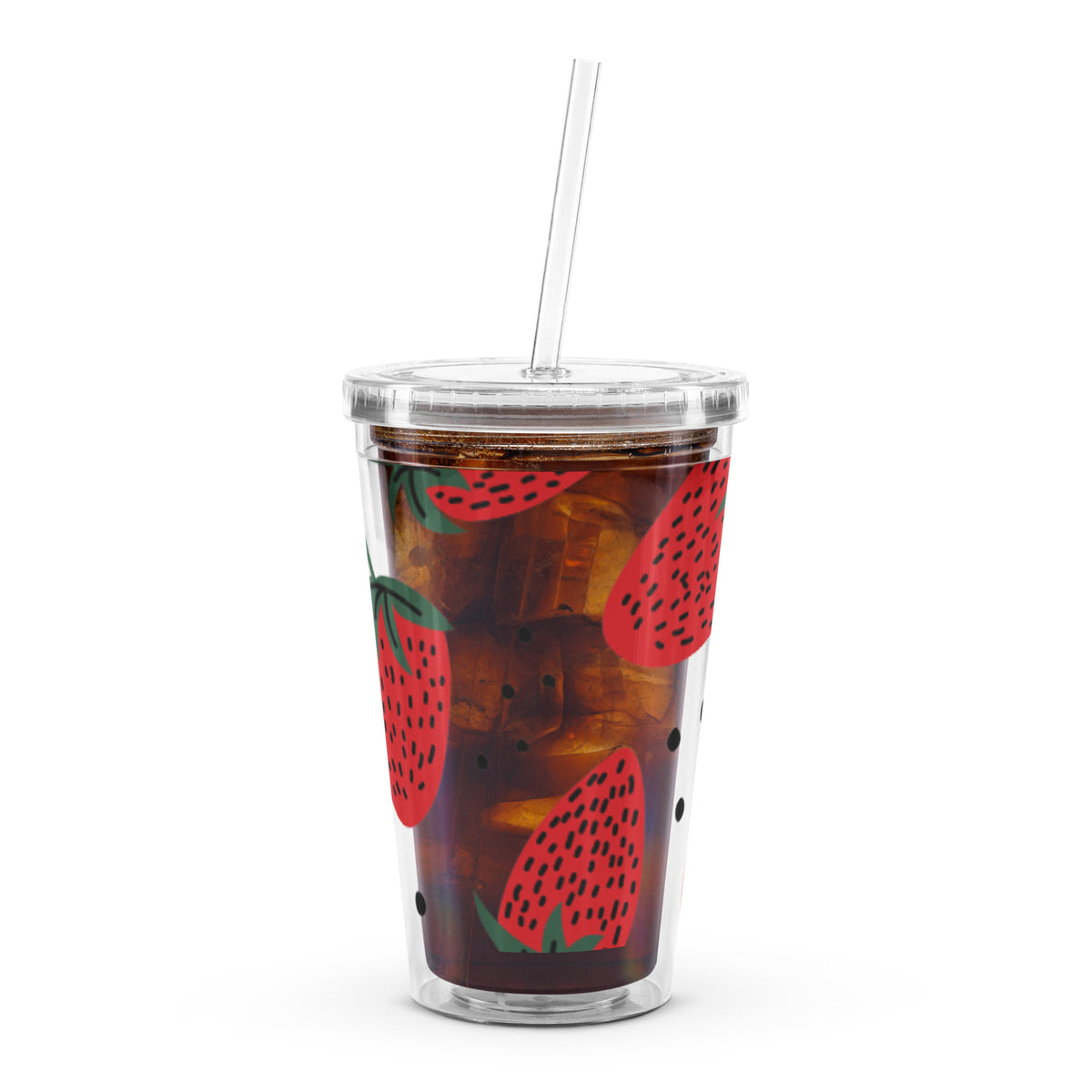 Clear Plastic Tumbler - Snugoma