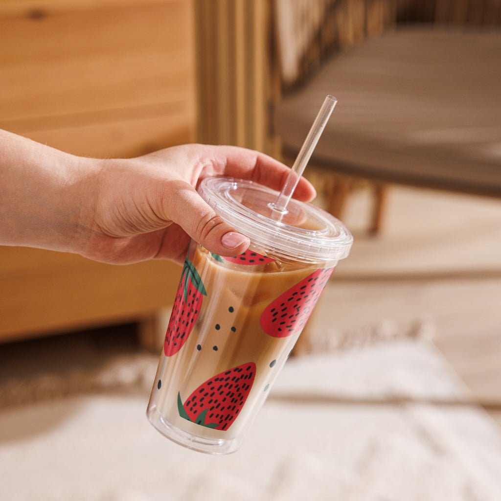 Clear Plastic Tumbler - Snugoma