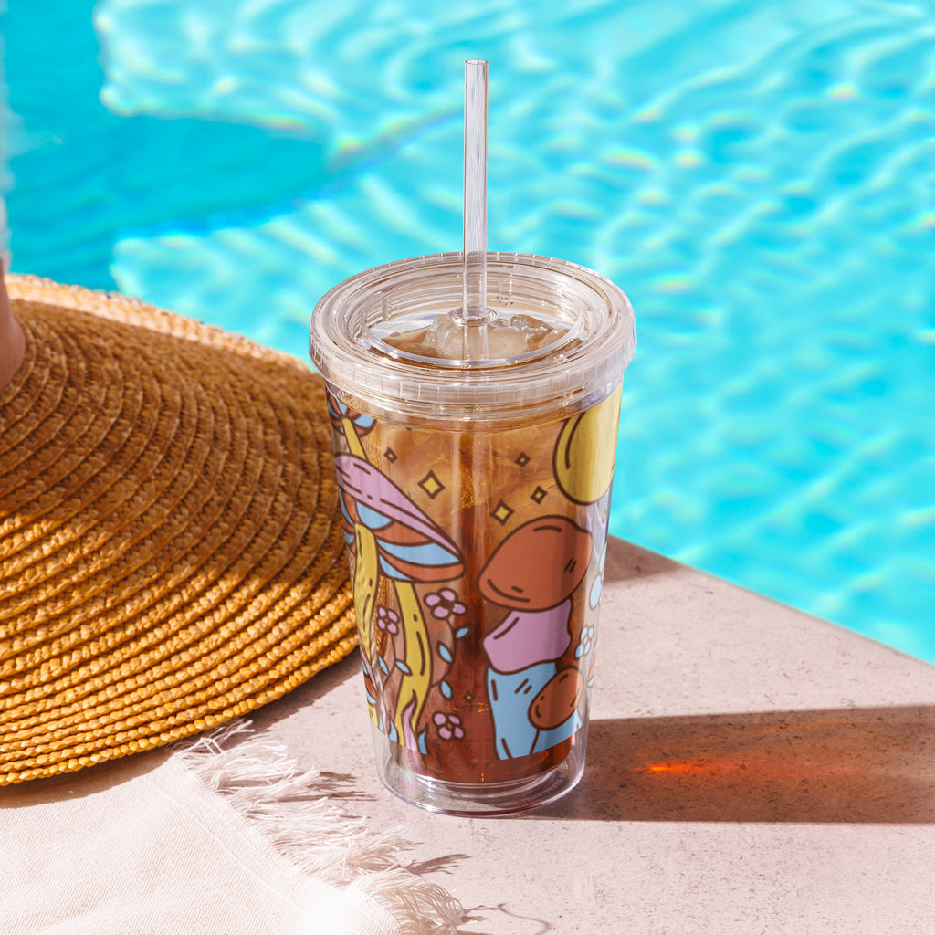 Clear Plastic Tumbler - Snugoma