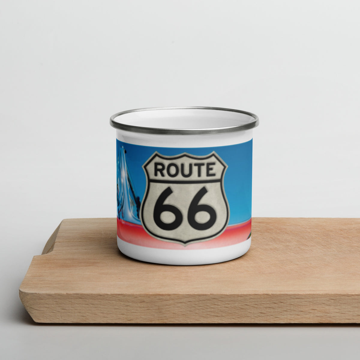 Route 66 Enamel Mug - Snugoma