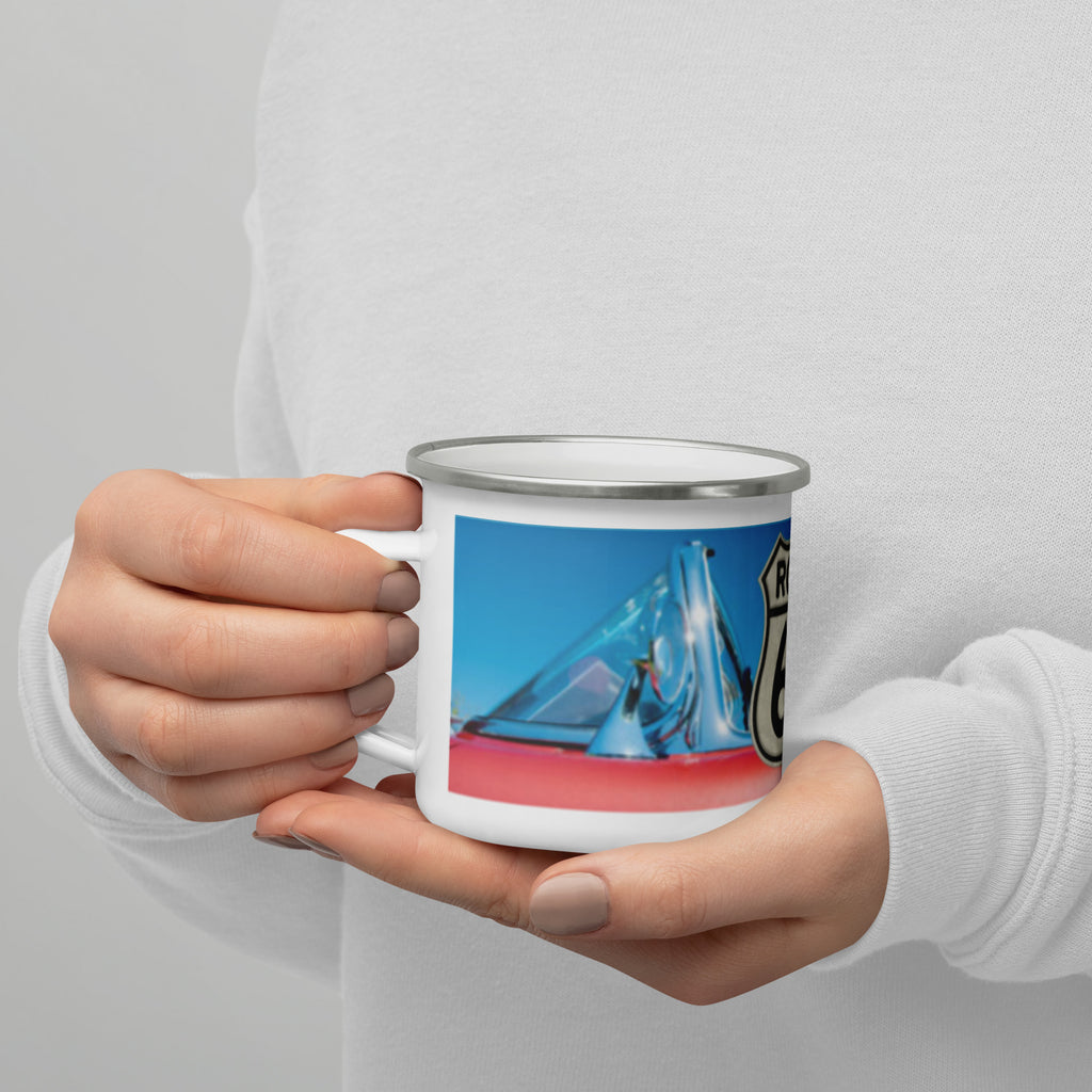 Route 66 Enamel Mug - Snugoma