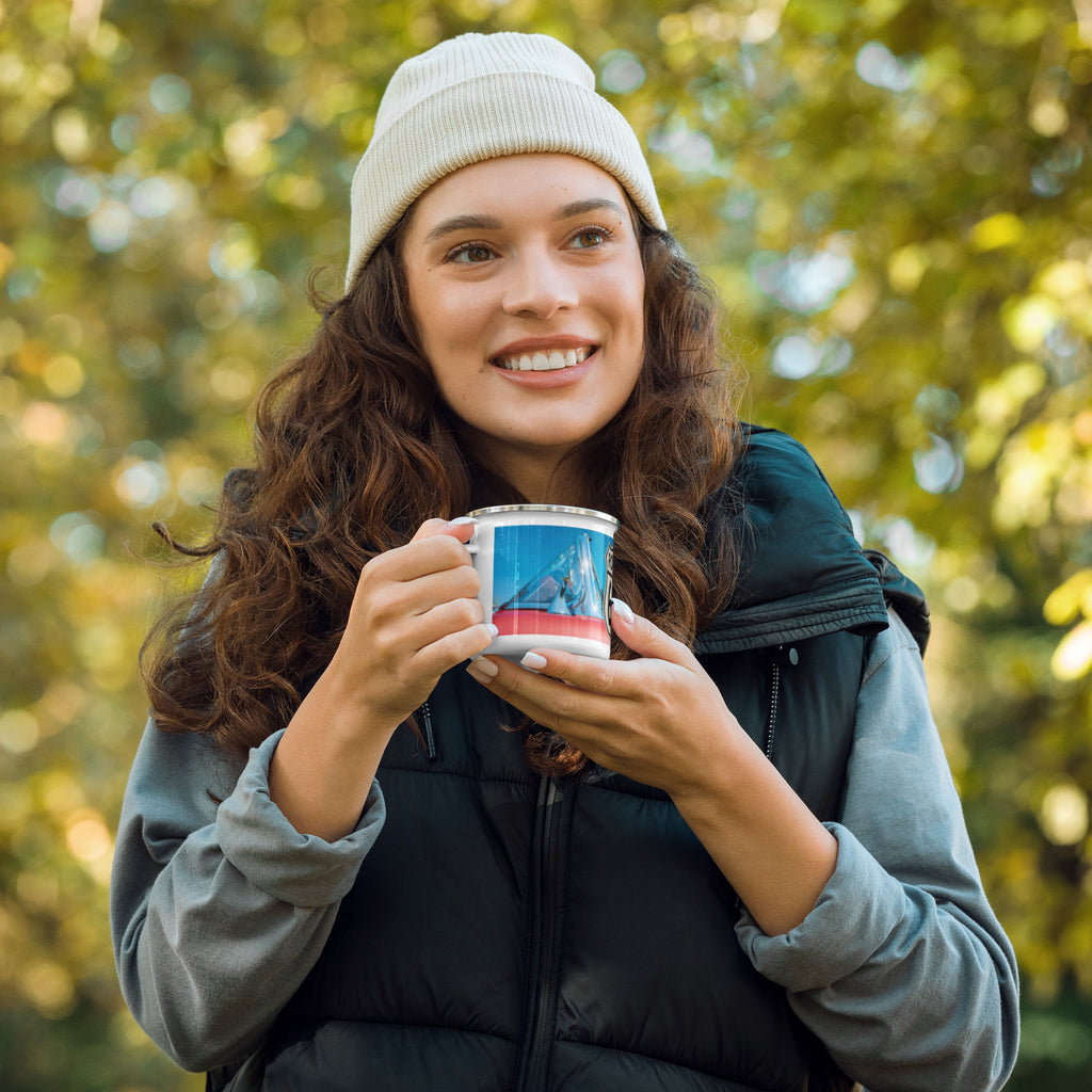 Route 66 Enamel Mug - Snugoma