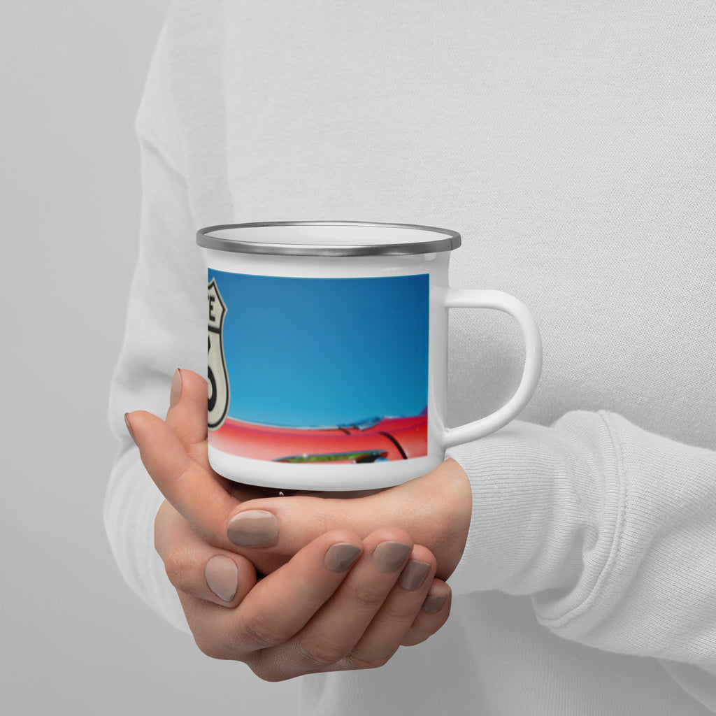 Route 66 Enamel Mug - Snugoma