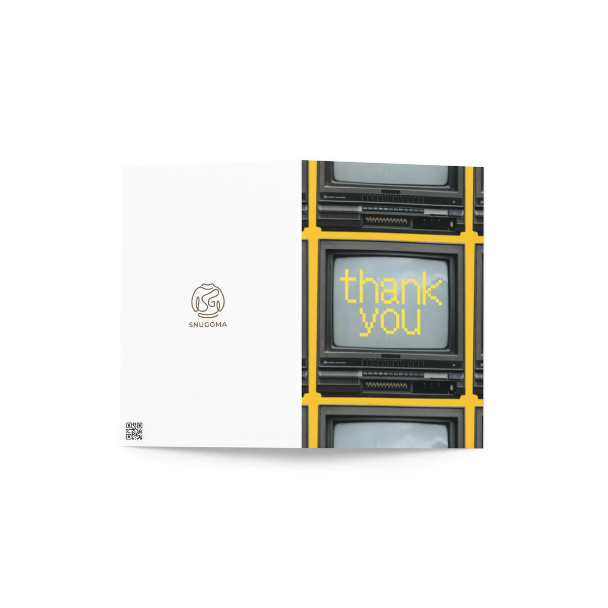 Thank You Greeting Card - Snugoma