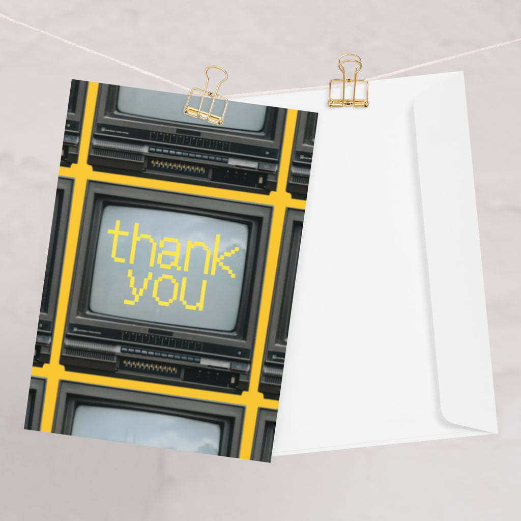 Thank You Greeting Card - Snugoma