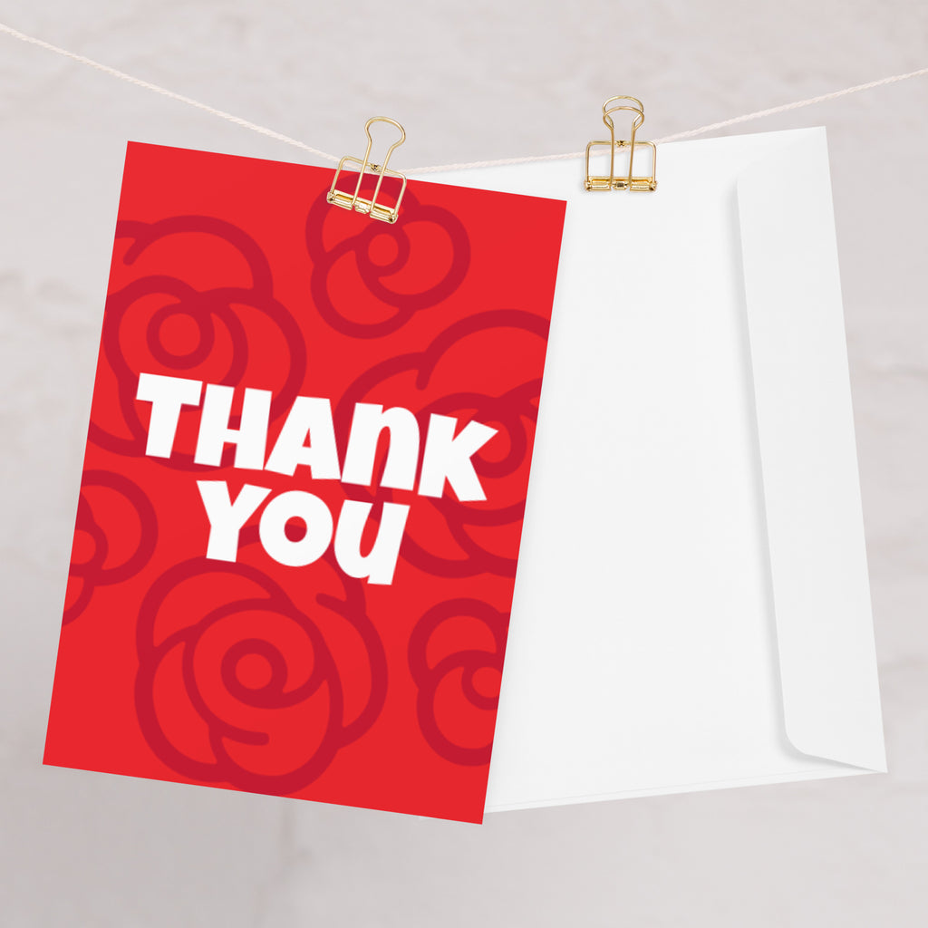 Thank You Greeting Card - Snugoma