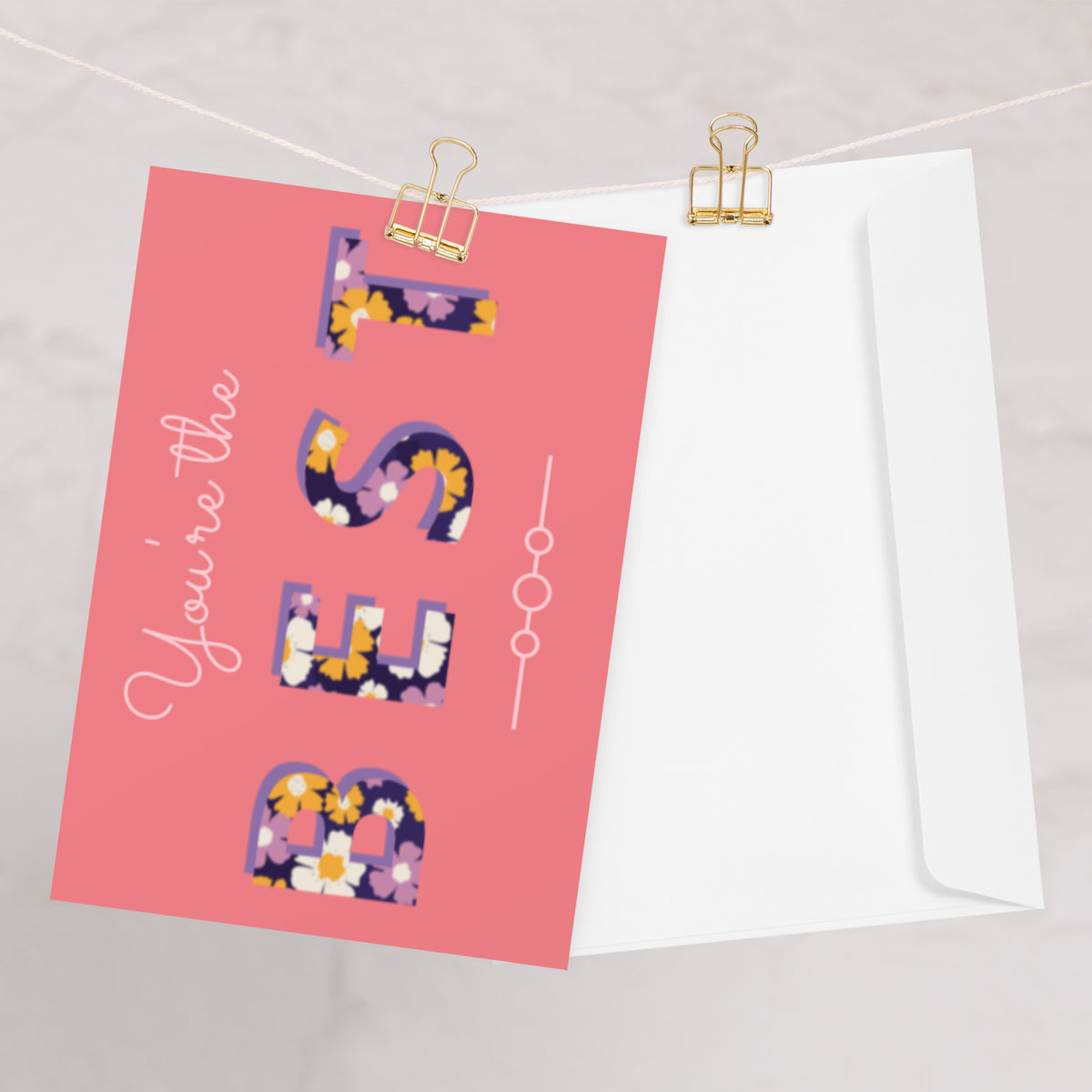 You're the Best Greeting Card - Snugoma