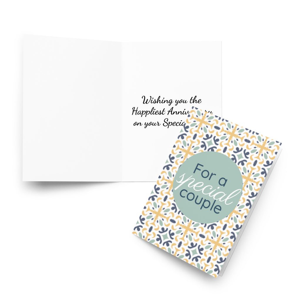 Anniversary Greeting Card - Snugoma