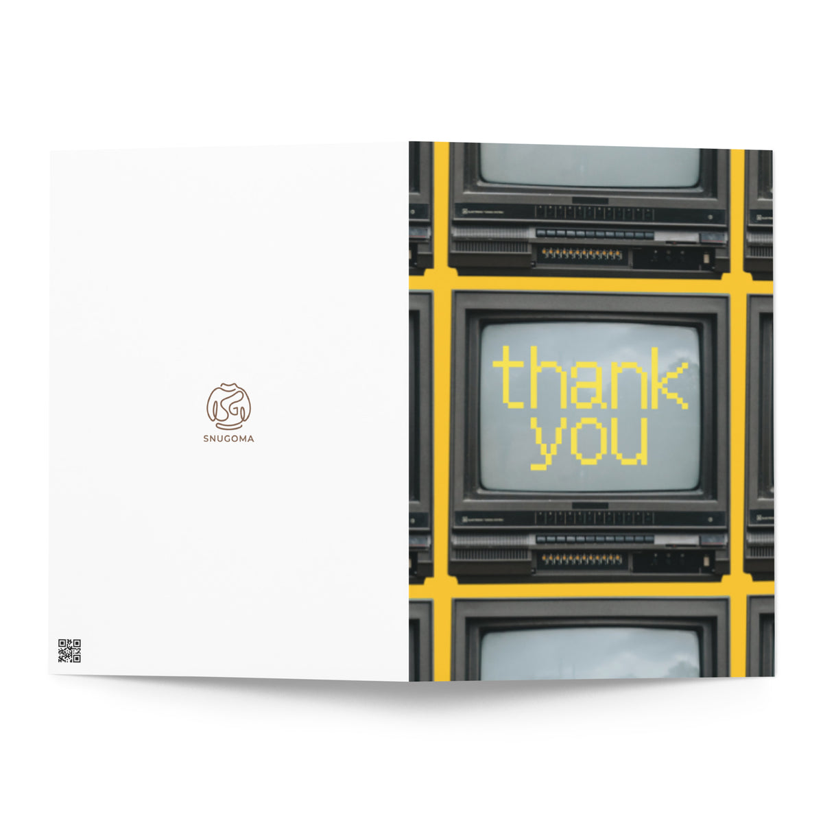Thank You Greeting Card - Snugoma