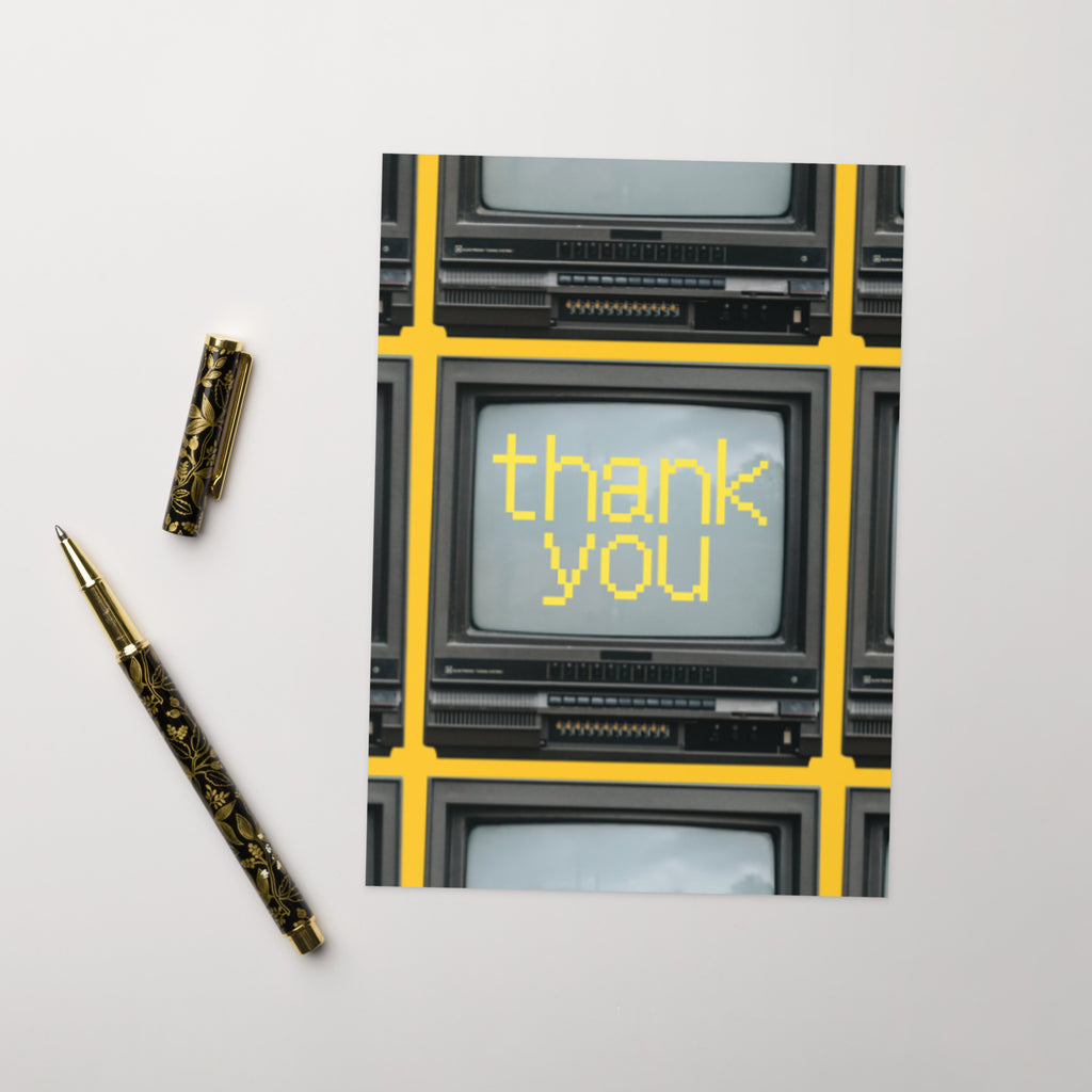 Thank You Greeting Card - Snugoma