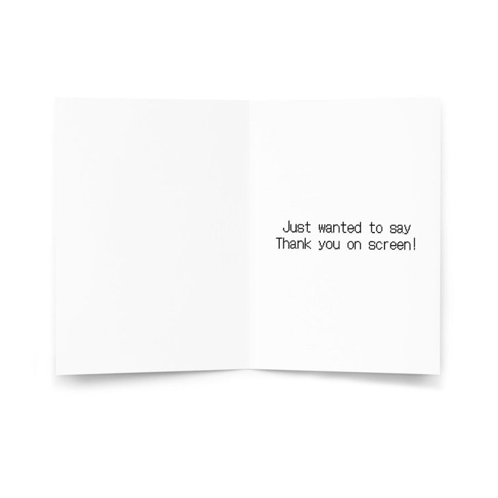 Thank You Greeting Card - Snugoma