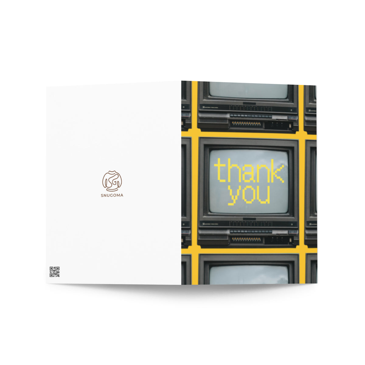 Thank You Greeting Card - Snugoma