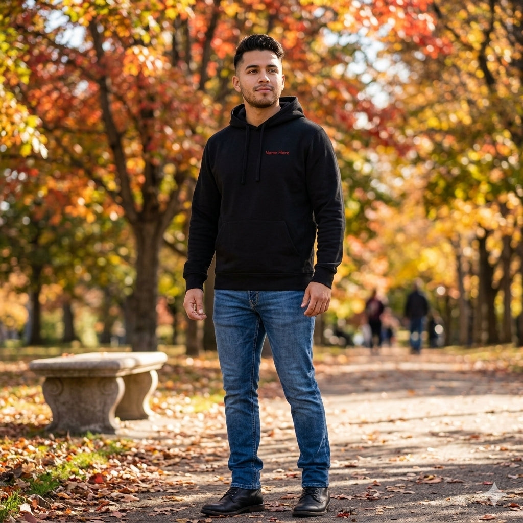 Personalized Unisex Organic Side Pocket Hoodie
