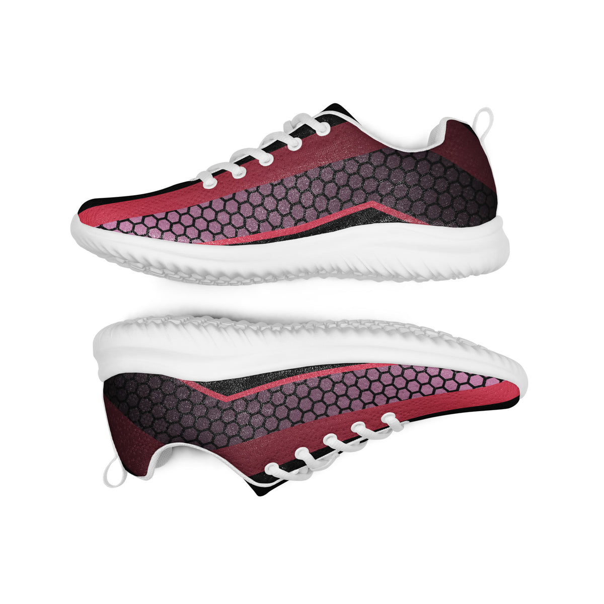 Men’s Red/Black Athletic Shoes - Snugoma