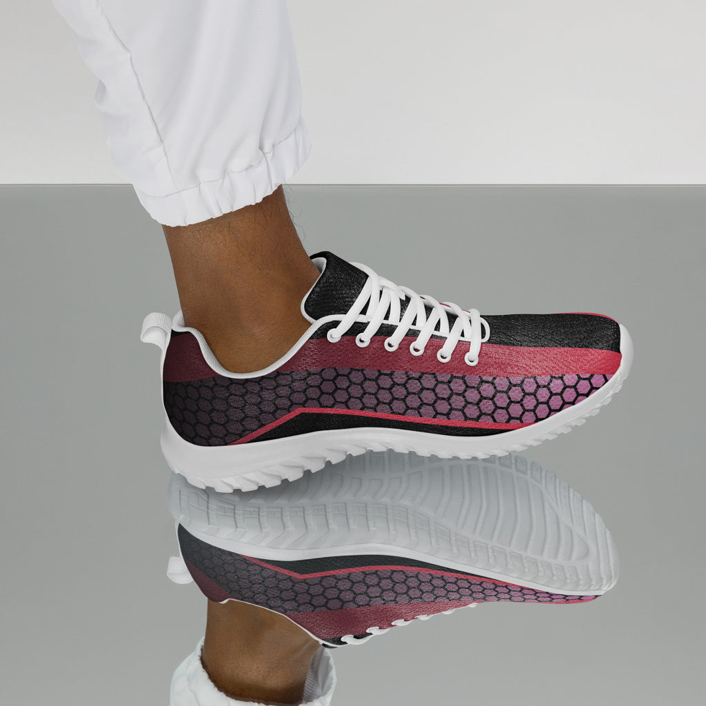 Men’s Red/Black Athletic Shoes - Snugoma