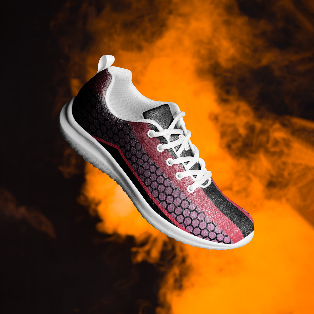 Men’s Red/Black Athletic Shoes - Snugoma