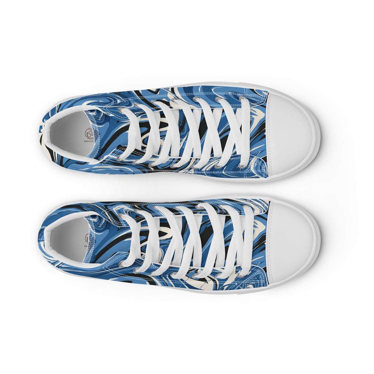 Men's High Top Canvas Shoes - Snugoma