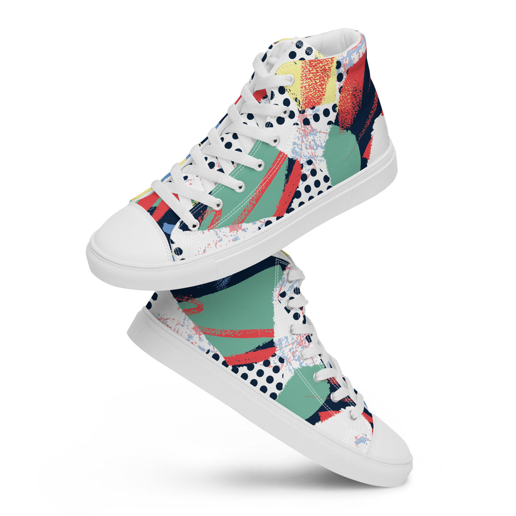 Men's High Top Canvas Shoes - Snugoma