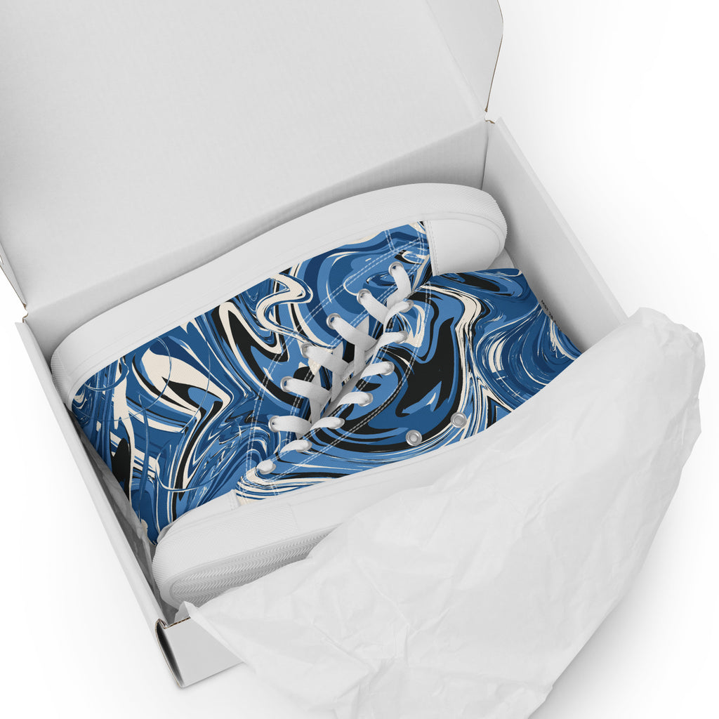 Men's High Top Canvas Shoes - Snugoma