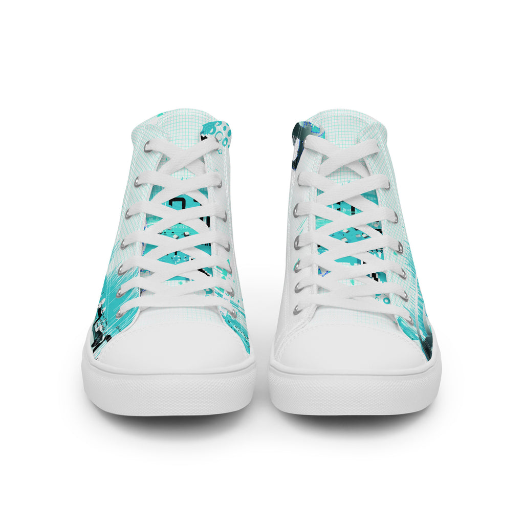 Men’s Trendy High Top Canvas Shoes - Snugoma