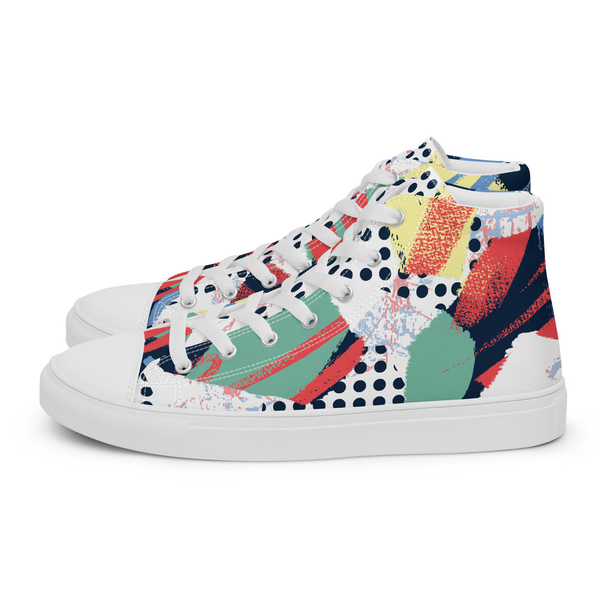 Men's High Top Canvas Shoes - Snugoma